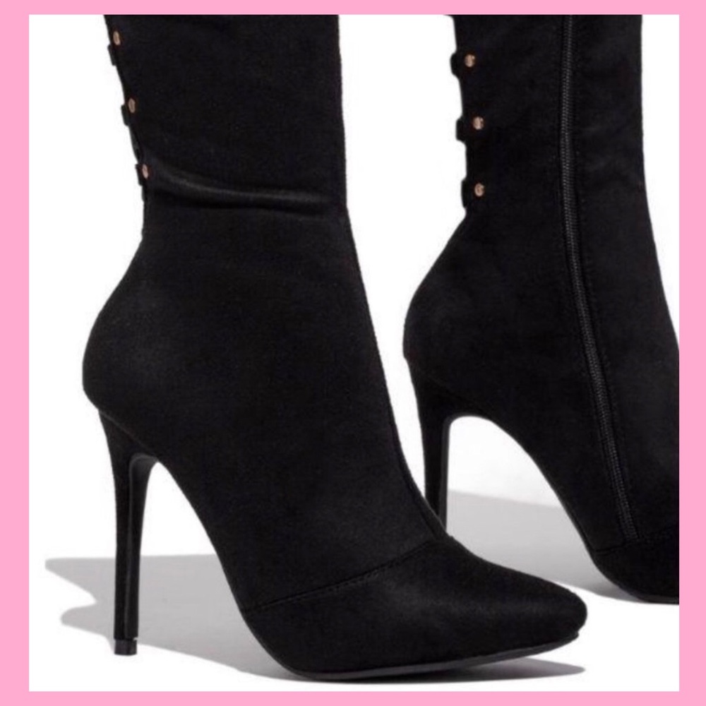 (Last pair)🚨Tie Up suede thigh Boots🔥 - Picture 3 of 3